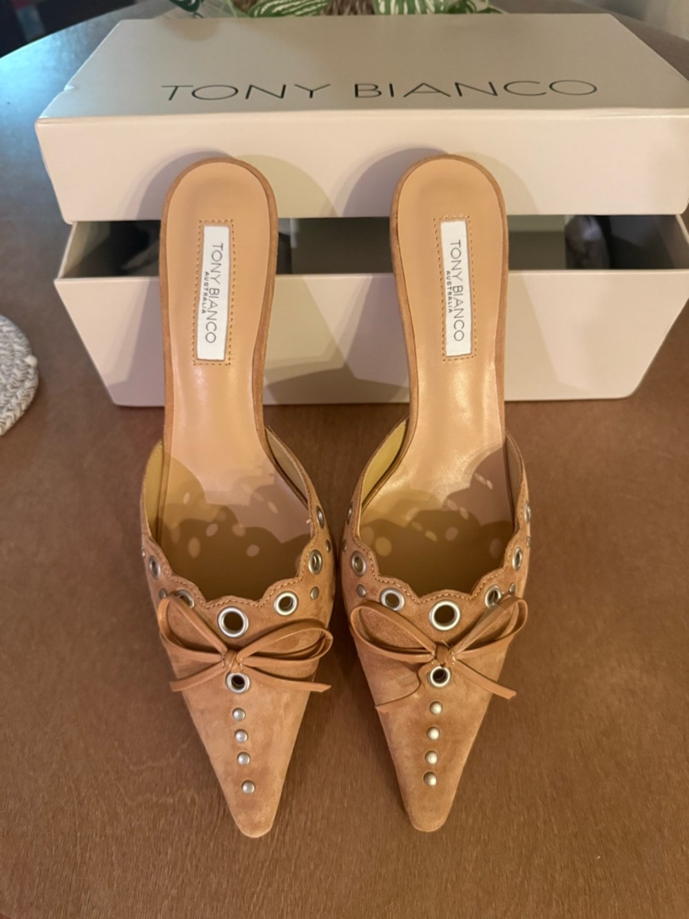 Tony Bianco SHAE BUTTERSCOTCH SUEDE